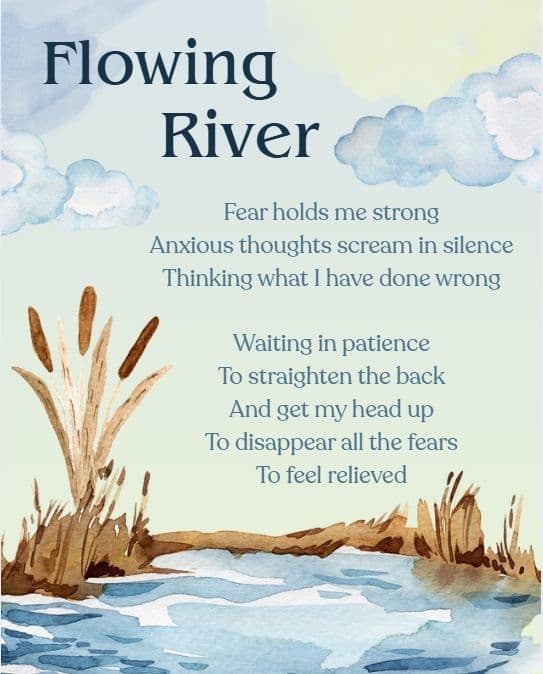Flowing river
